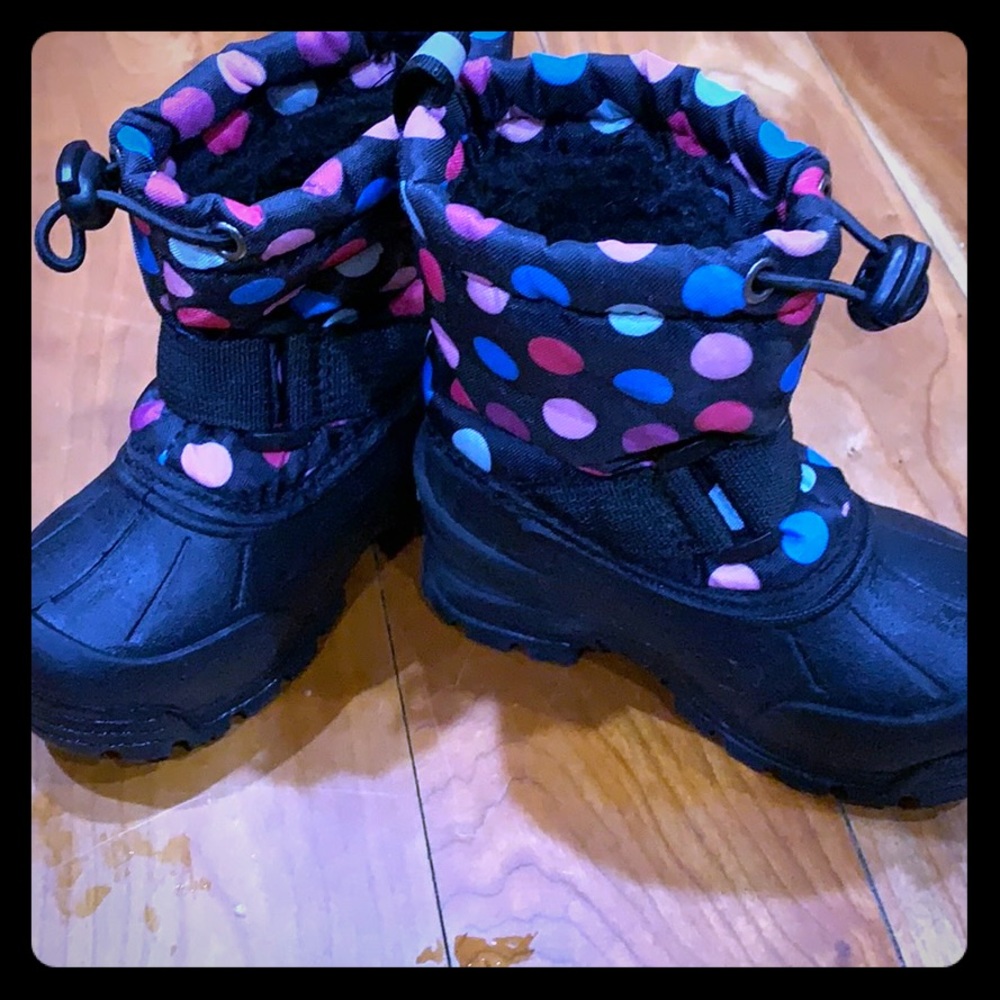 Polka Dot Snowboots